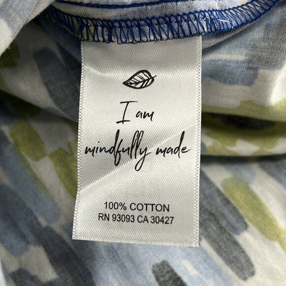 Nic + Zoe Diamond Dash Midi Skirt - Blue Multi - XXL - New with tags - Picture 4 of 7